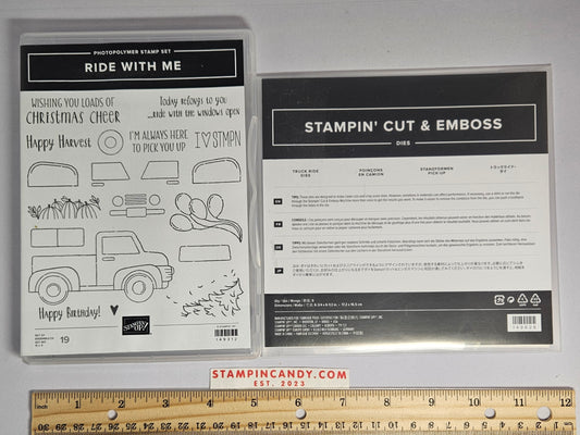 Stampin Up - Ride With Me with Truck Dies