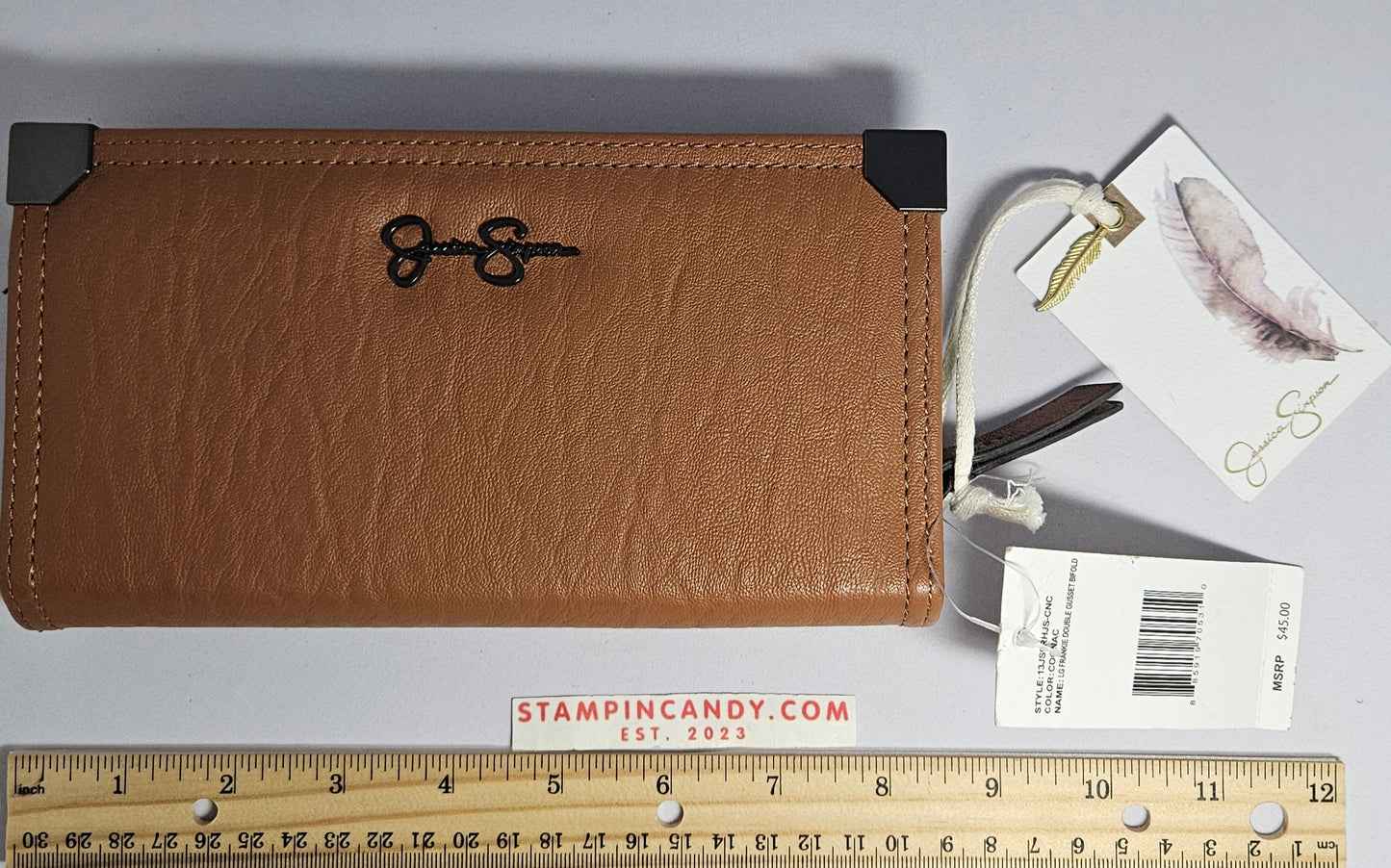 Jessica Simpson Brown Wallet - New With Tags