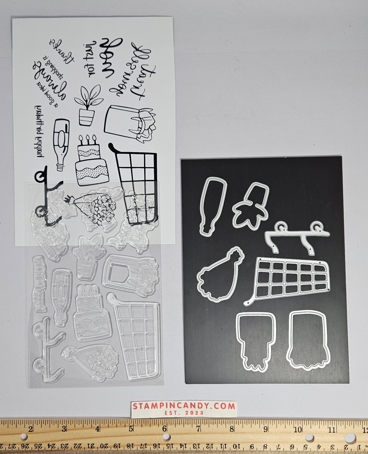 Stampin Up - Attention Shoppers with Dies