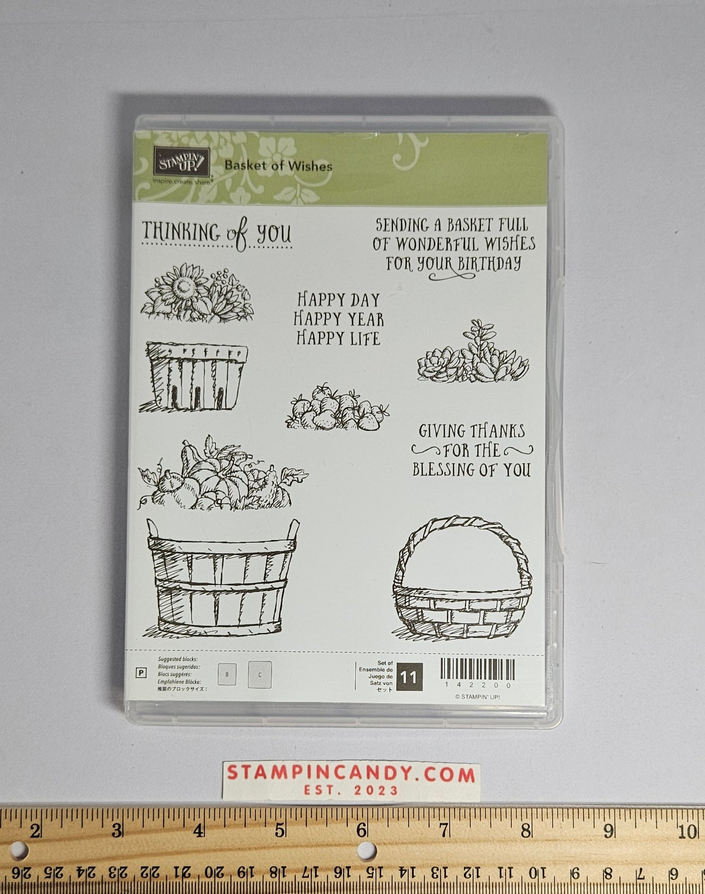 Stampin Up - Basket of Wishes