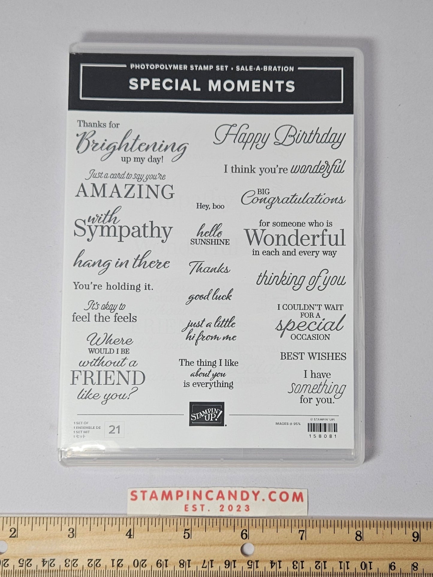 Stampin Up - Special Moments