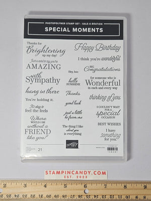 Stampin Up - Special Moments
