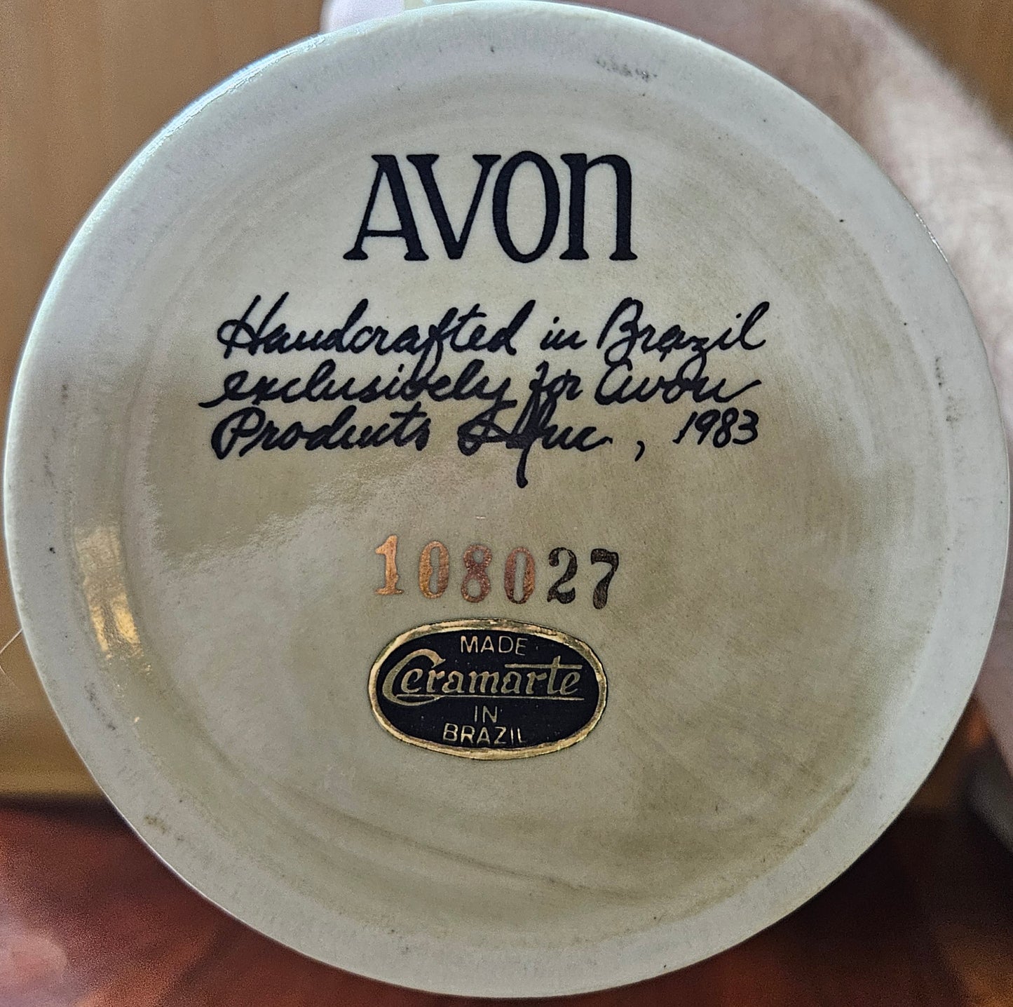 Avon Football Stein