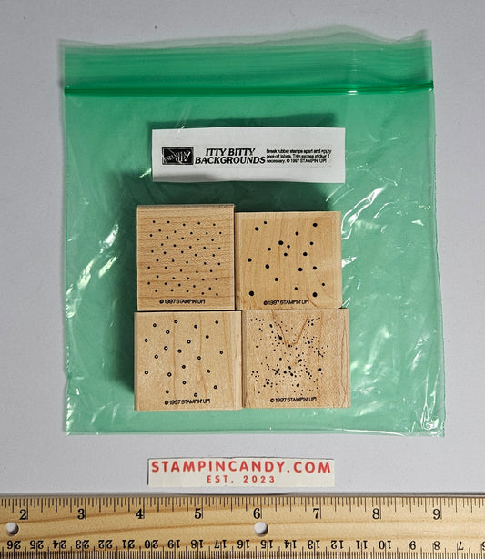 Stampin Up - Itty Bitty Backgrounds (No Case)