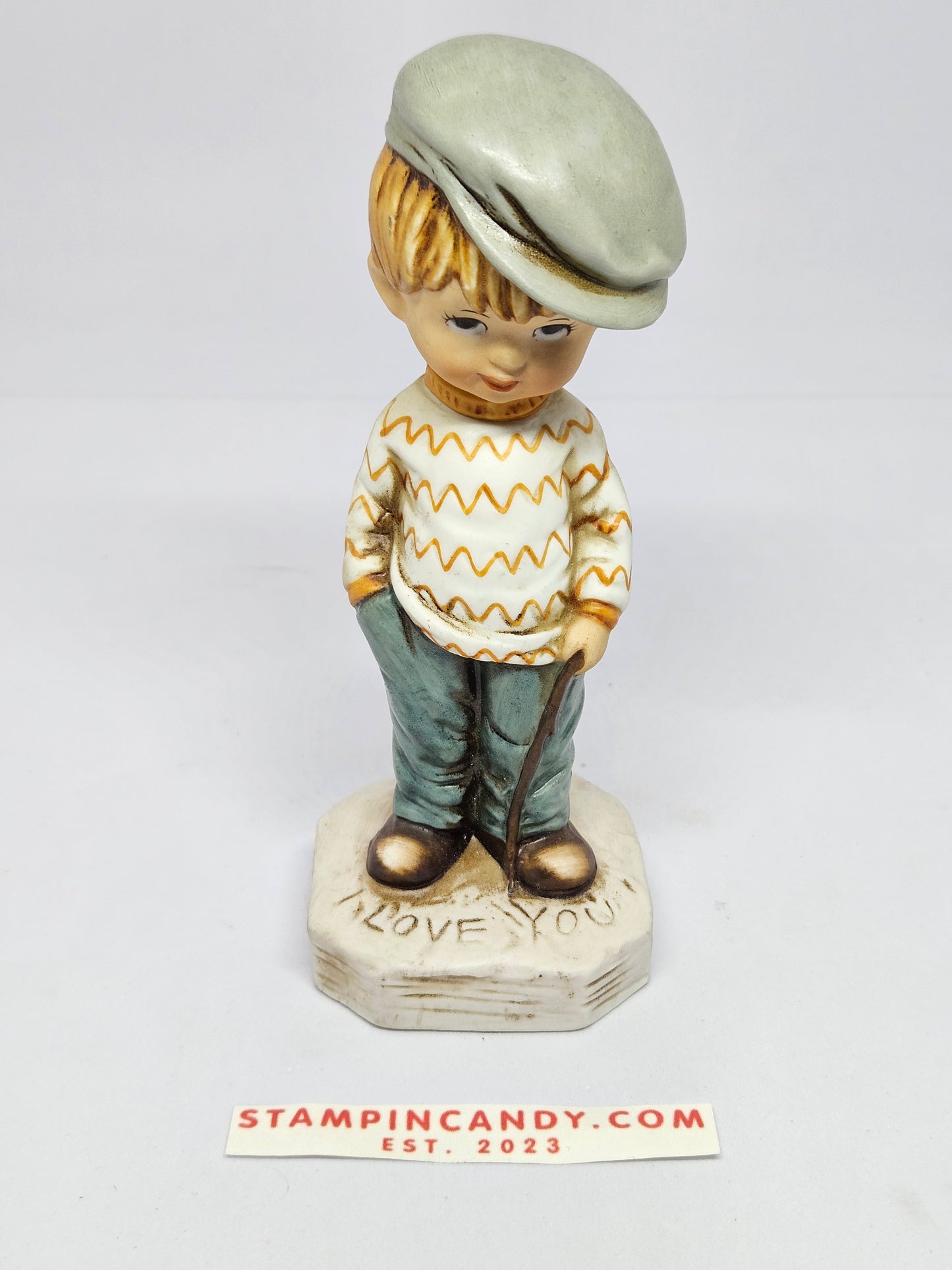 Vintage 1971 Moppets - Boy "I Love You" - By Fran Mar