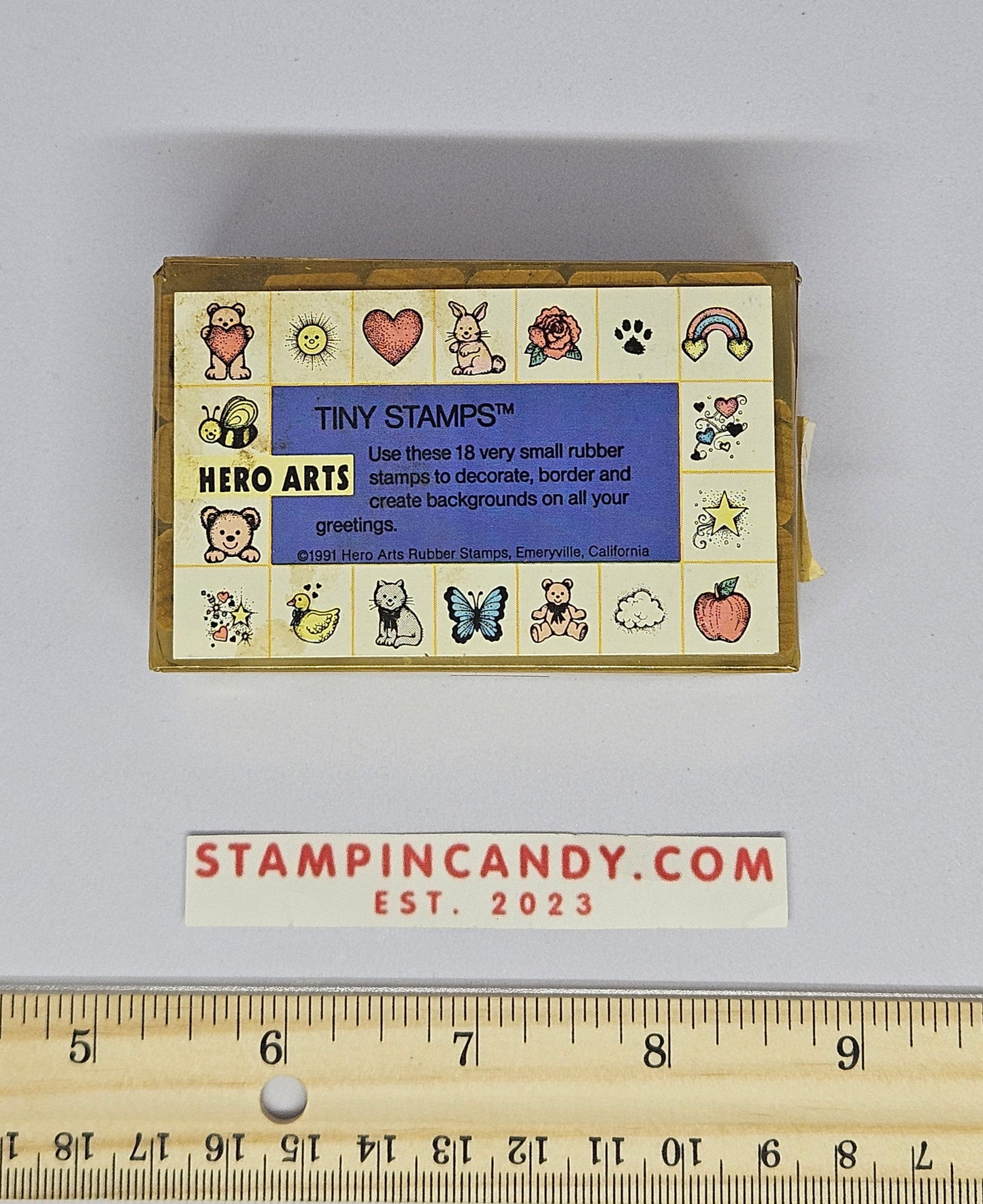 Hero Arts - Tiny Stamps *17 of 18 Stamps*