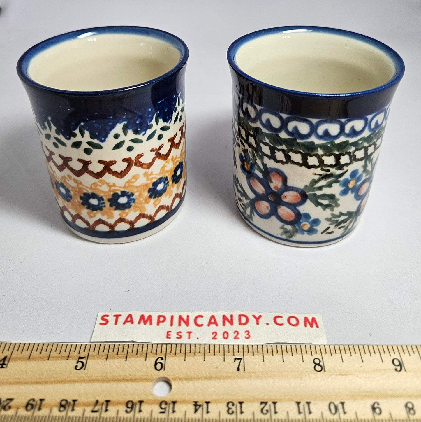 2 x Polish Handmade Mugs