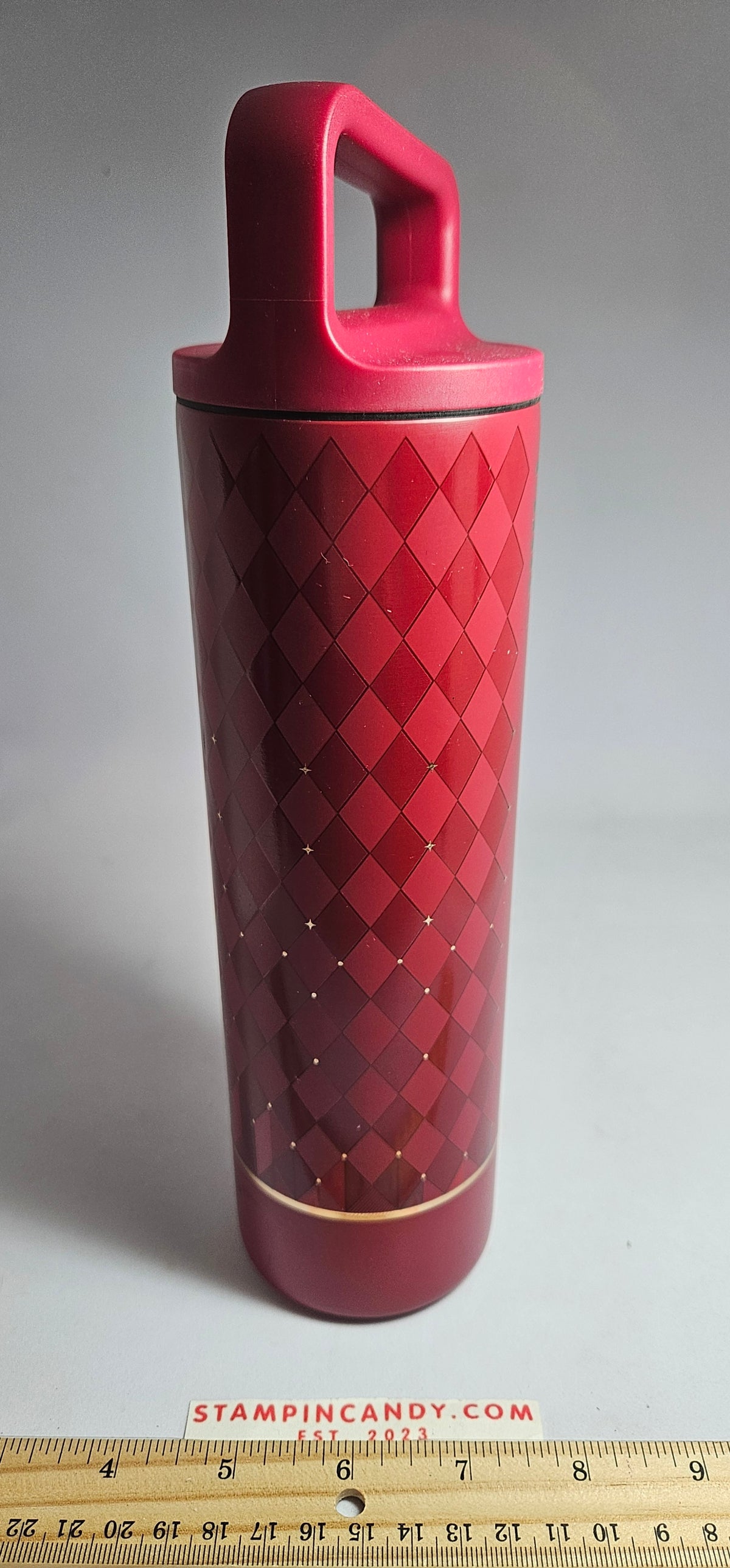 Starbucks/MiiR 2025 - 20 oz Red Metal Holiday Themed Tumbler