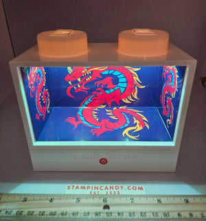 LEGO Dimensions Dragon Lighted Display (Changes Colors)