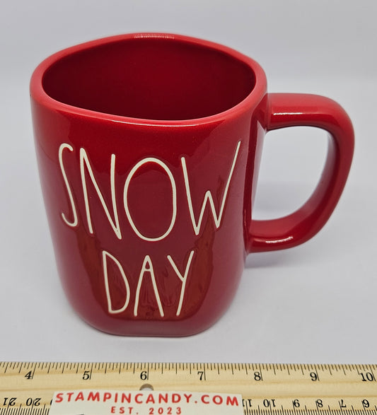 Rae Dunn - Snow Day Red Mug