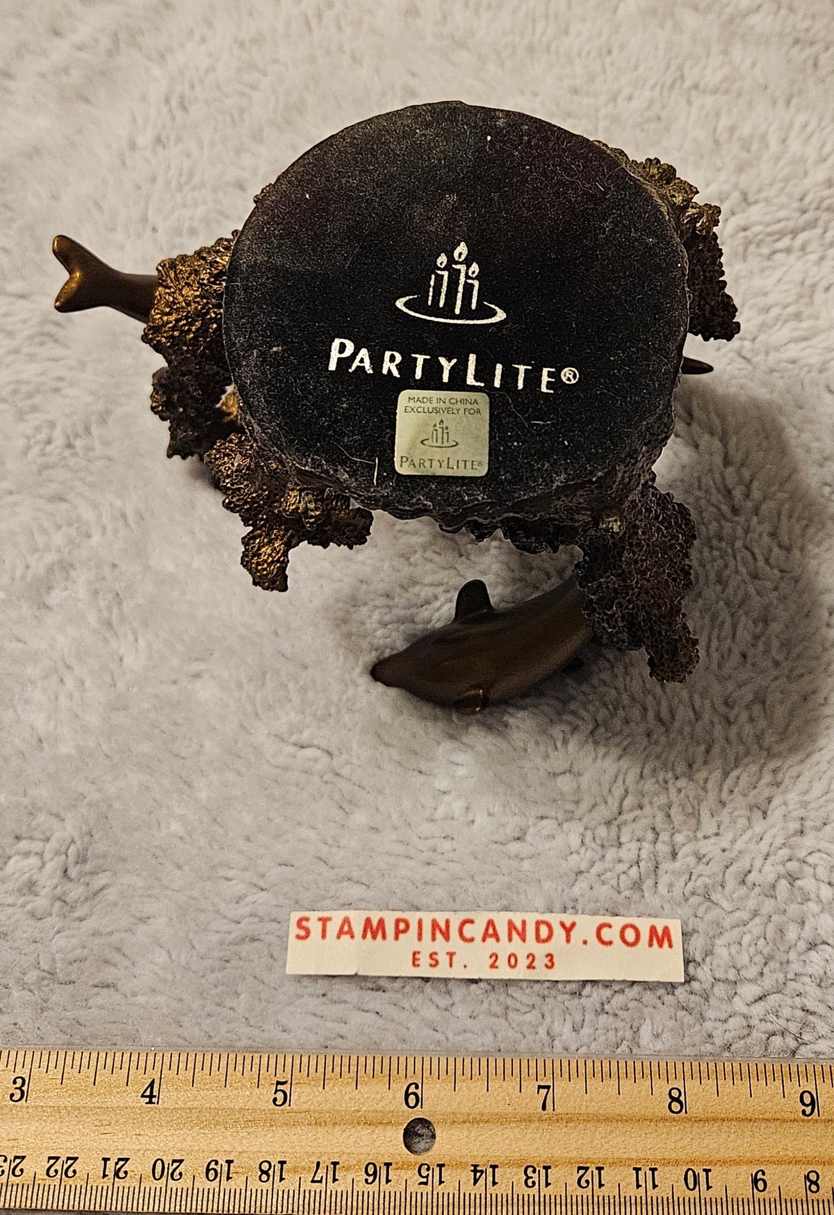 Partylite - 3 Dolphin Tealight Holder