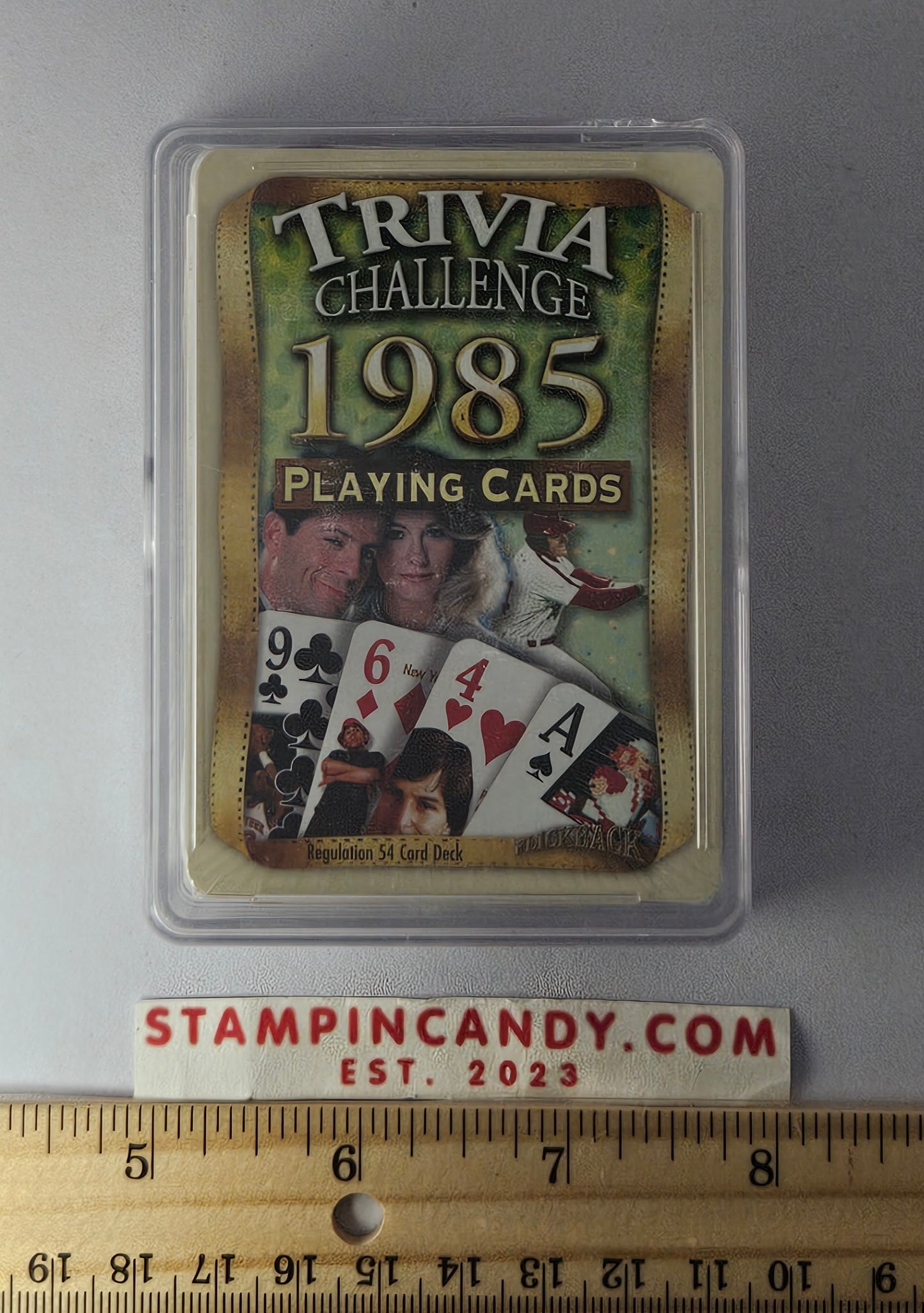 1985 - Flickback Trivia Challenge Playing Cards