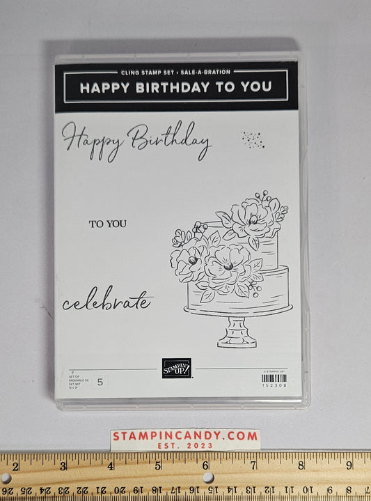 Stampin Up - Happy Birthday to You