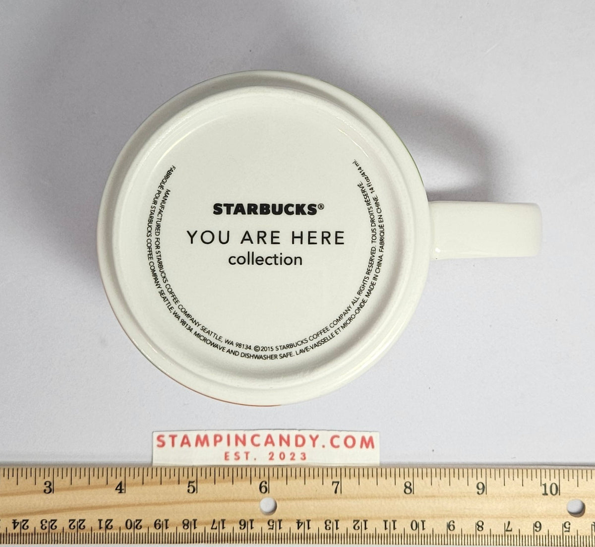 2015 Starbucks - Dallas 14 oz Mug "You Are Here" Series