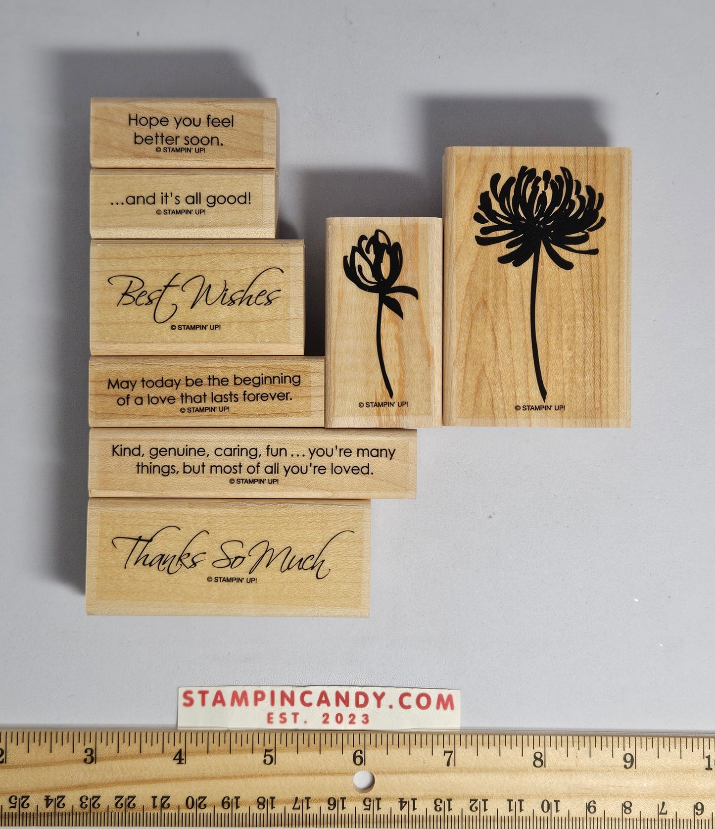 Stampin Up - Kind & Caring Thoughts *Missing 4 Stamps*