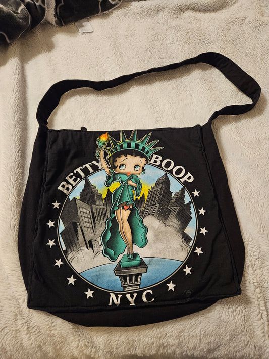 Betty Boop NYC Tote/Messenger Bag