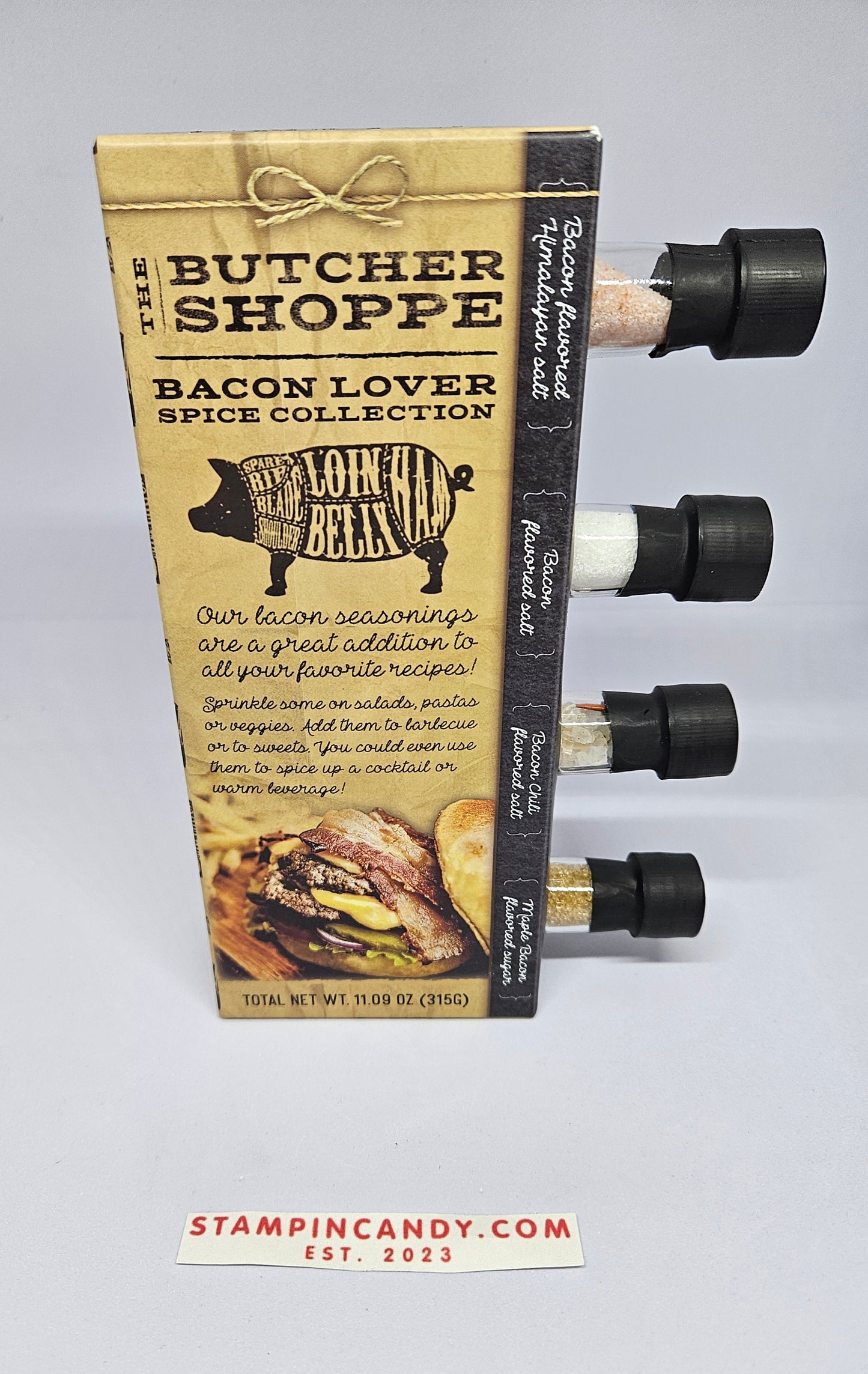 The Butcher Shoppe - 4 Pack of Bacon Flavored Salts