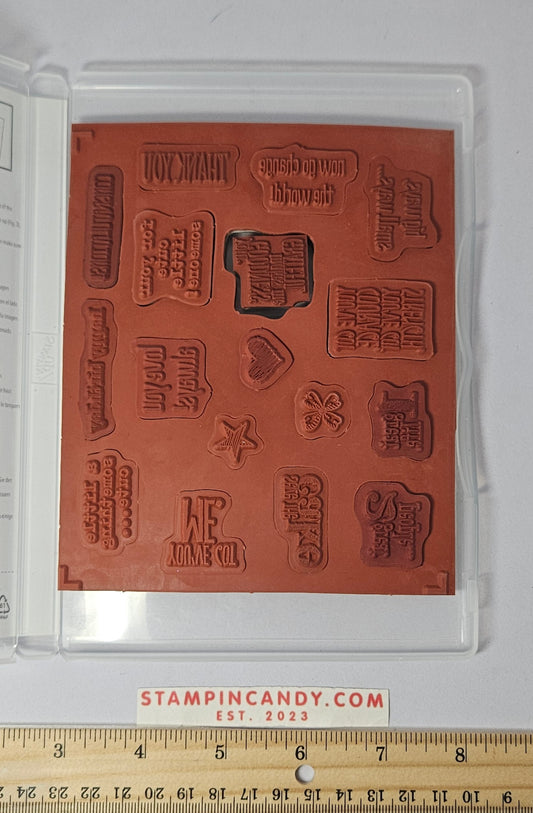 Stampin Up - Something to Say