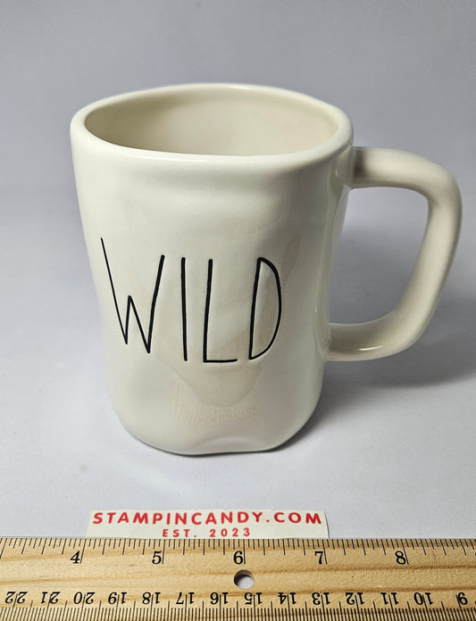 Rae Dunn - "Wild" Mug
