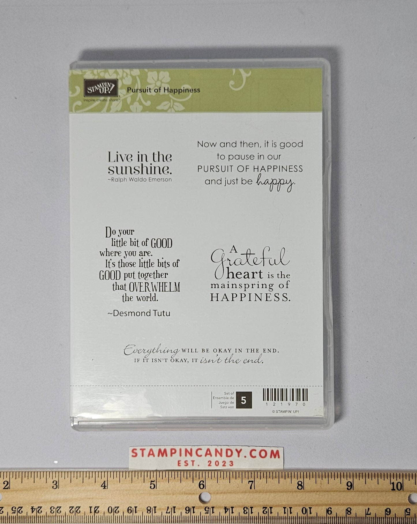 Stampin Up - Pursuit of Happiness