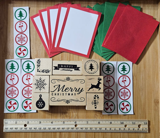 Christmas Stamp Bundle with bonus Cards