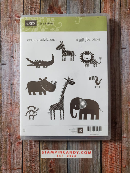 Stampin' UP! "Zoo Babies" Stamp Set