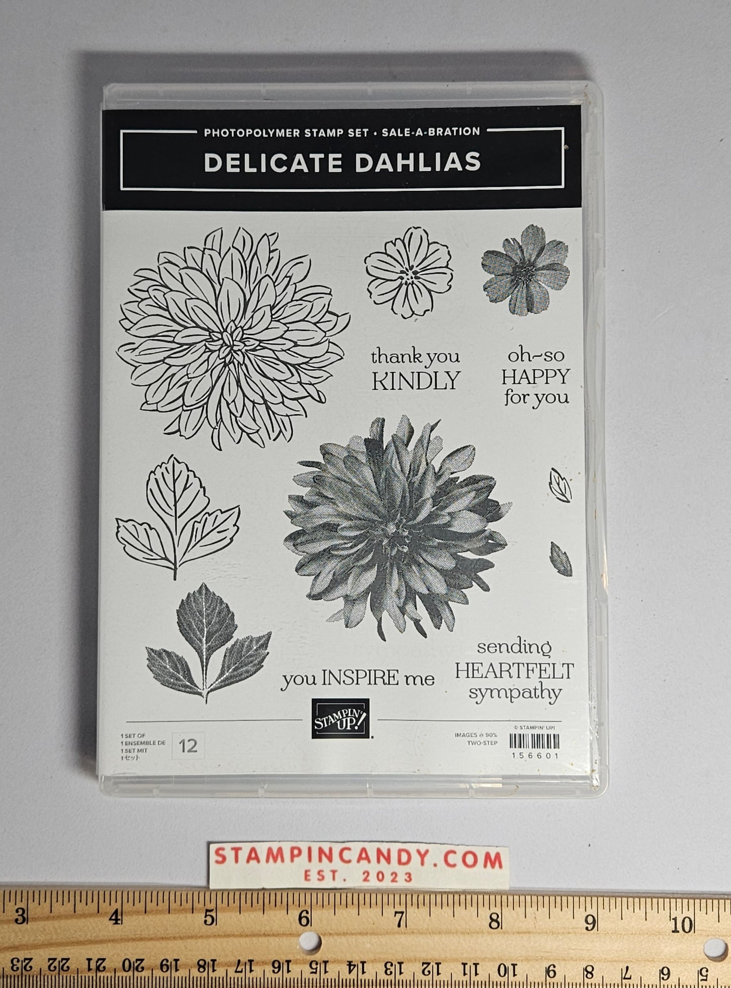 Stampin Up - Delicate Dahlias