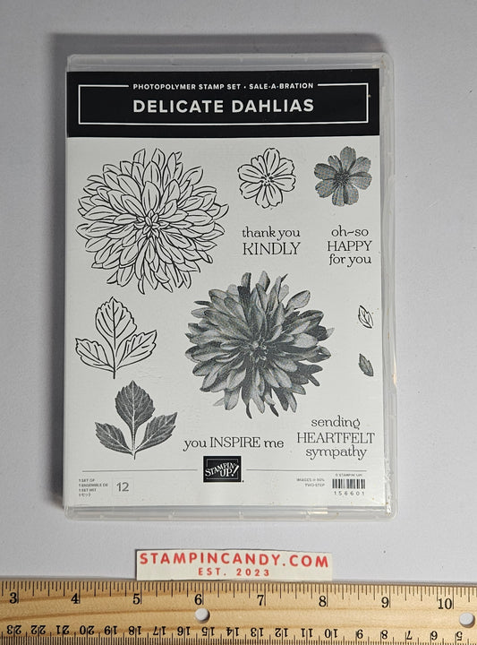 Stampin Up - Delicate Dahlias