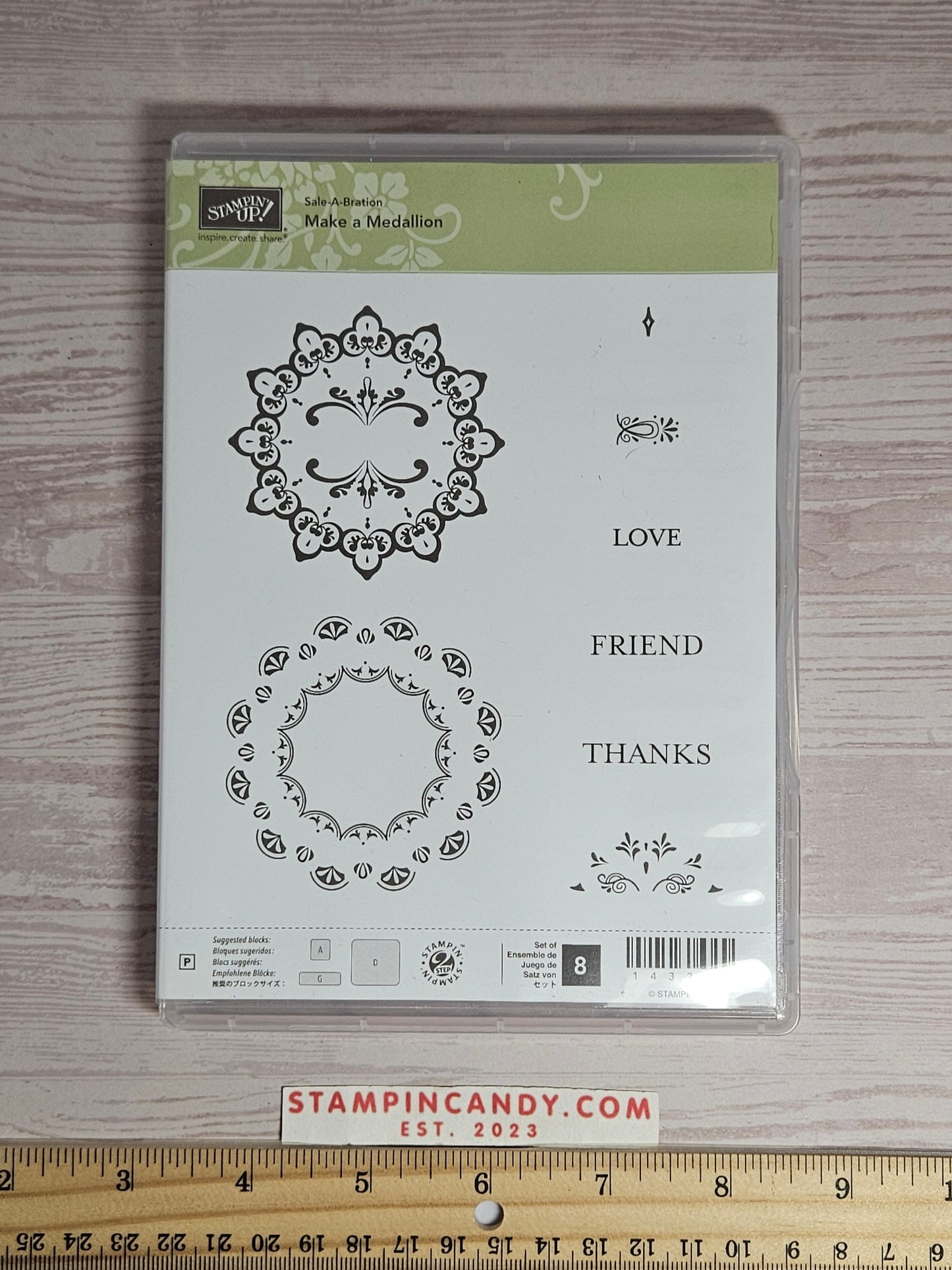 Stampin Up - Make A Medallion