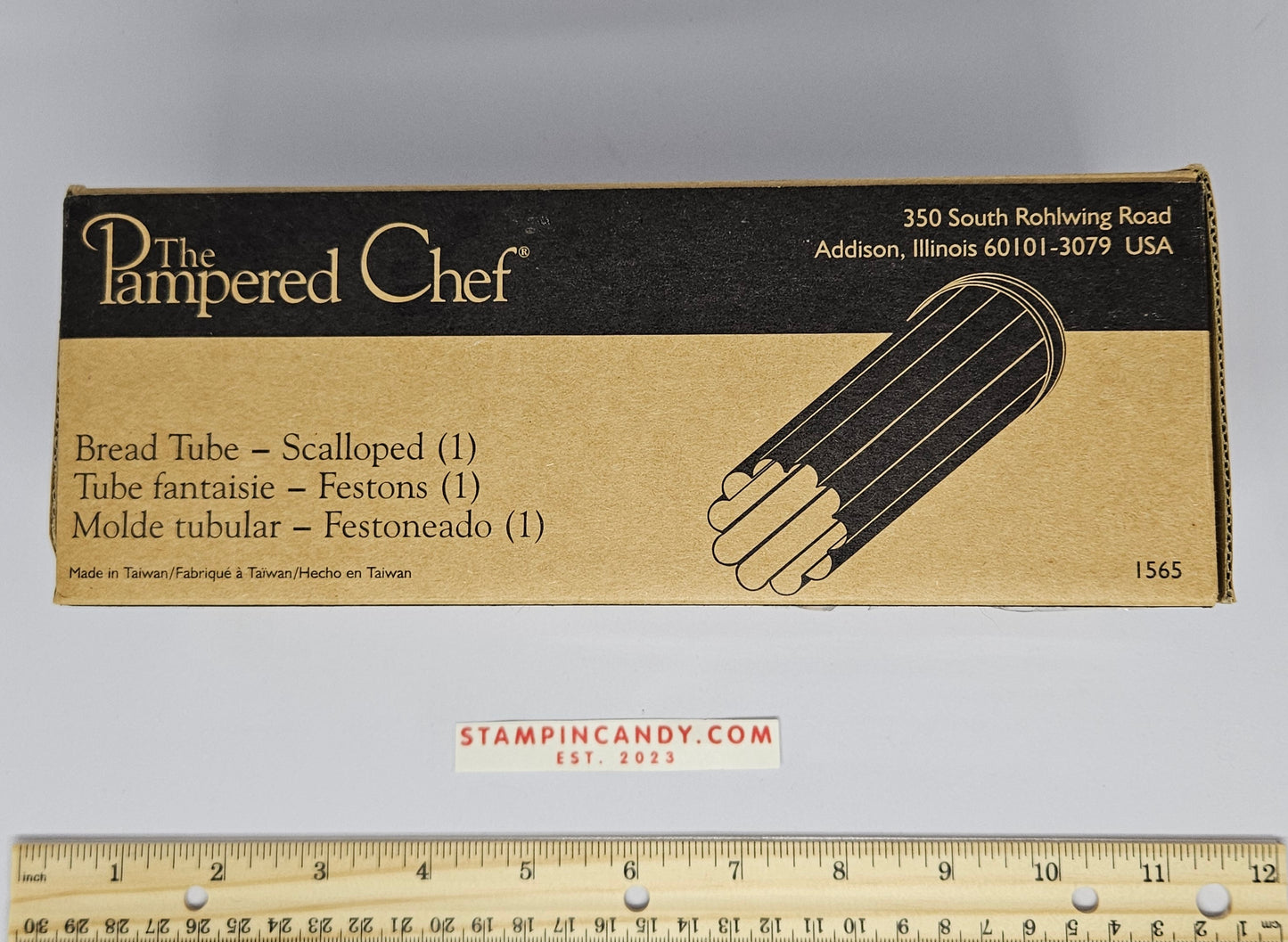 Pampered Chef - Scalloped Bread Tube