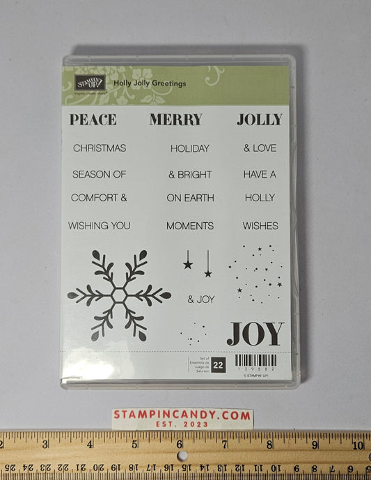 Stampin Up - Holly Jolly Greetings