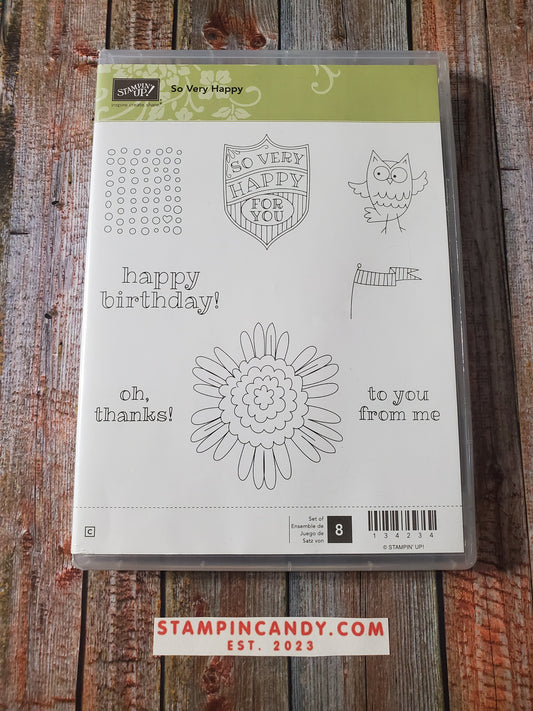 Stampin' UP! "So Very Happy" Stamp Set