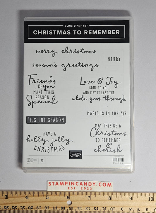 Stampin Up - Christmas to Remember