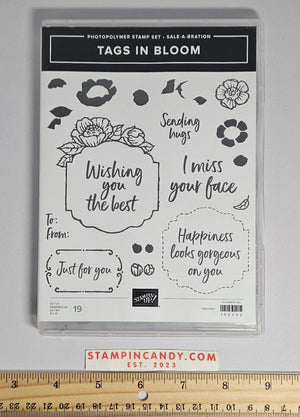 Stampin Up - Tags in Bloom