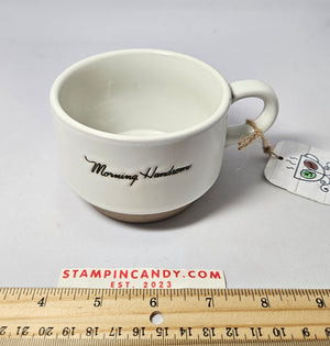 "Morning Handsome" Magnolia Stoneware Mug