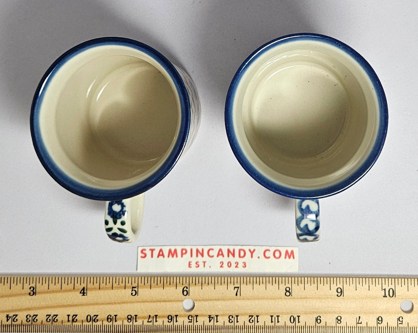 2 x Polish Handmade Mugs