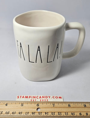Rae Dunn - "Fa La La!" Mug