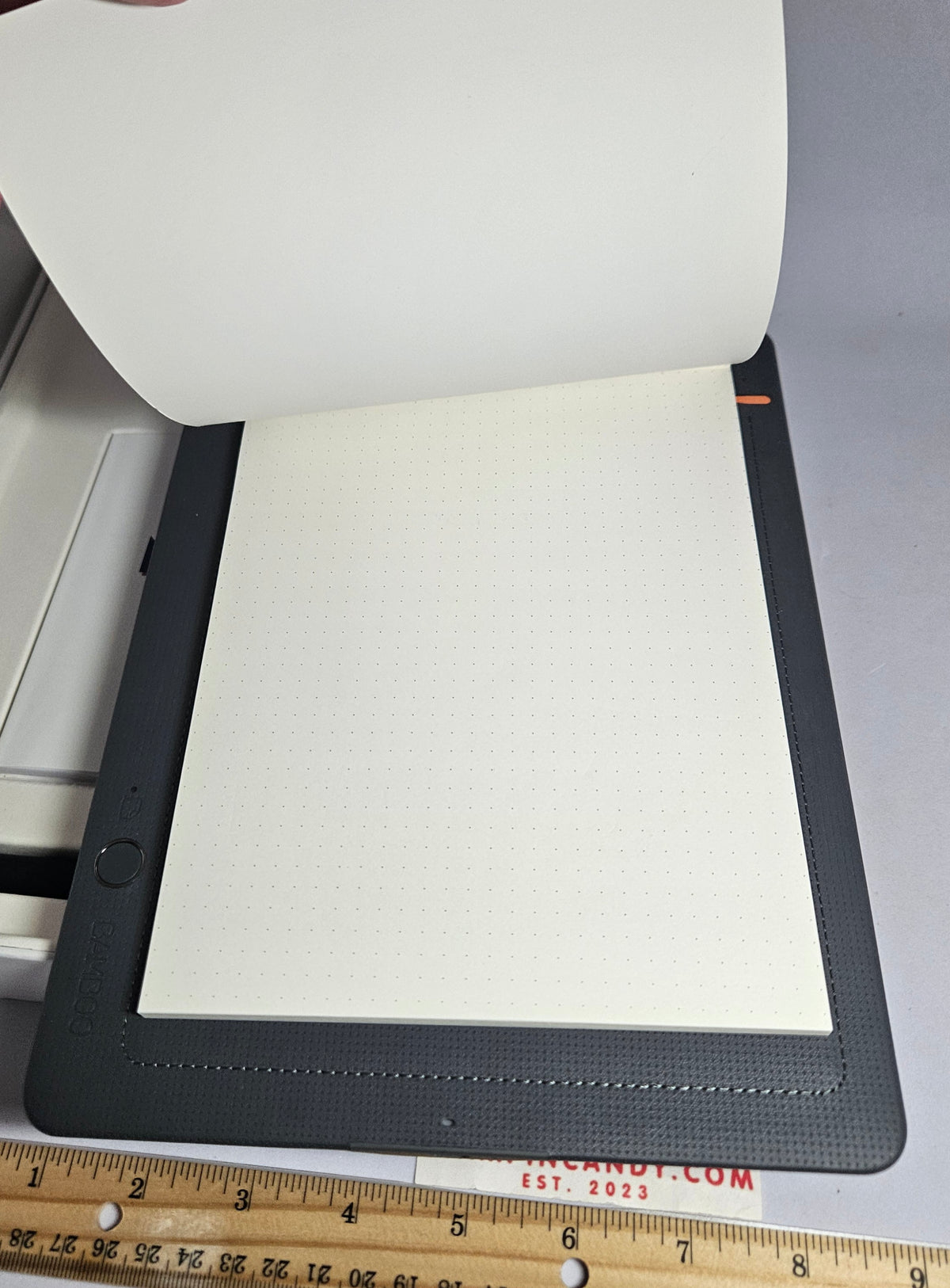 Bamboo Wacom Digital Drawing Tablet with Stylus and Notebook