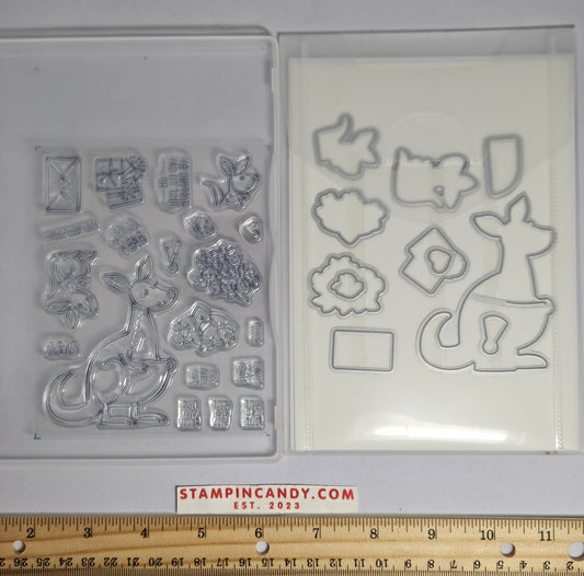 Stampin Up - Kangaroo & Company w/ Kangaroo Dies