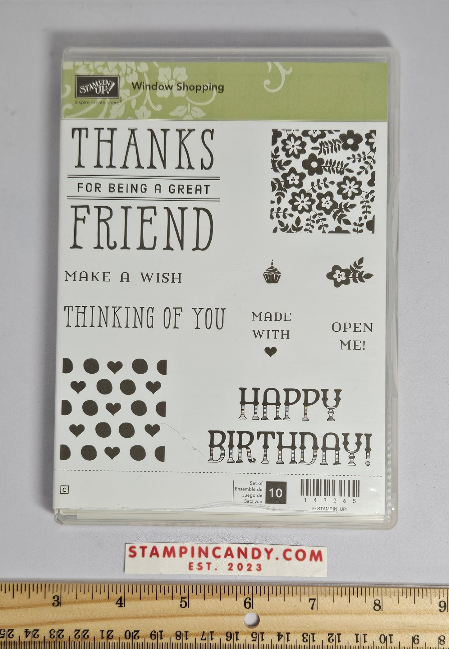 Stampin Up - Window Shopping