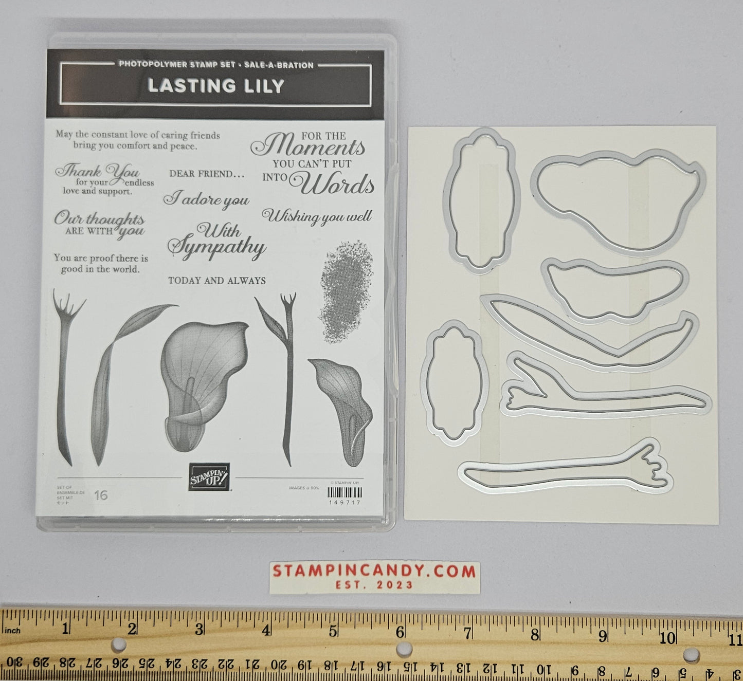 Stampin Up - Lasting Lily w/ Lily Dies