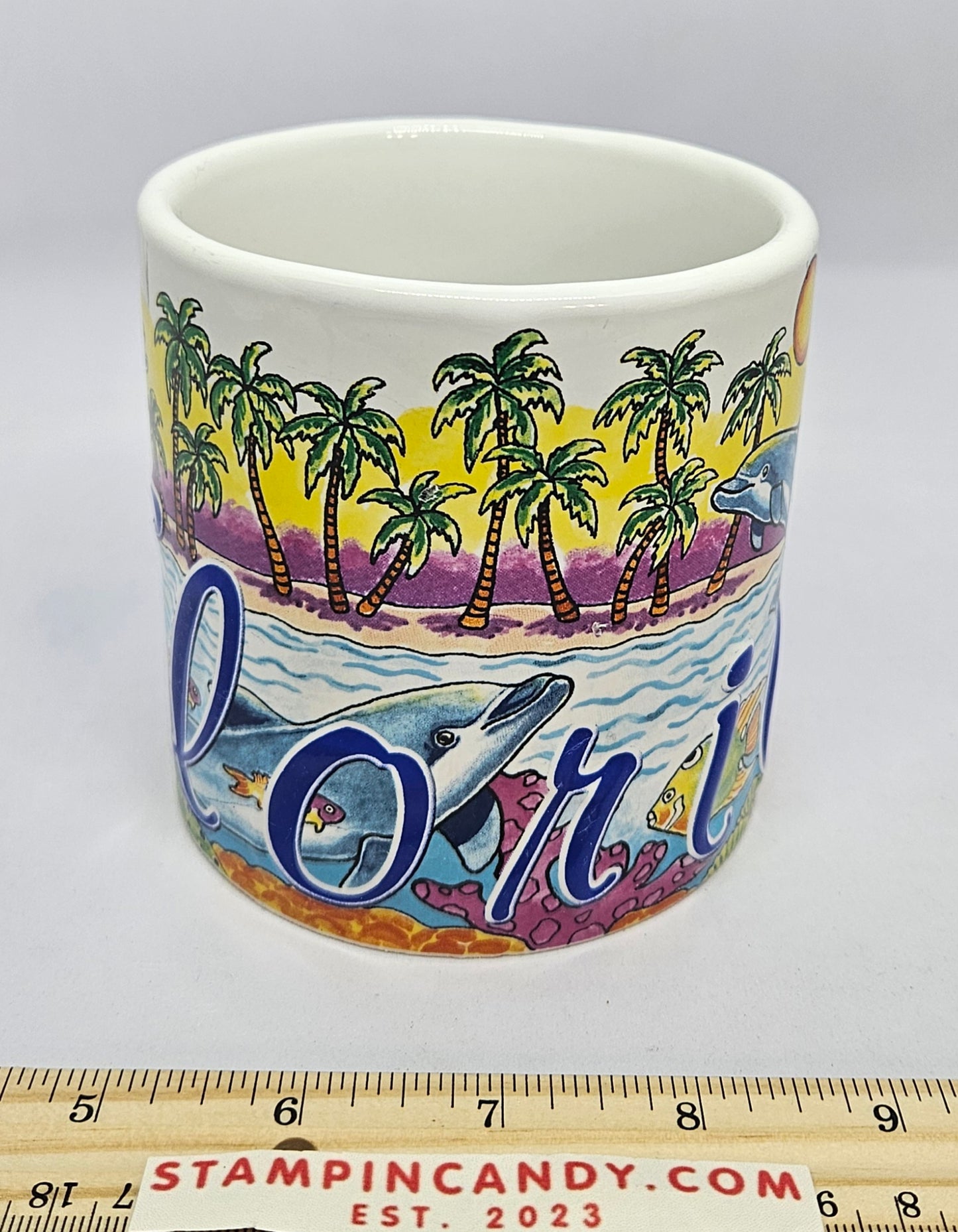 Florida Dolphin / Beach Souvenir Mug