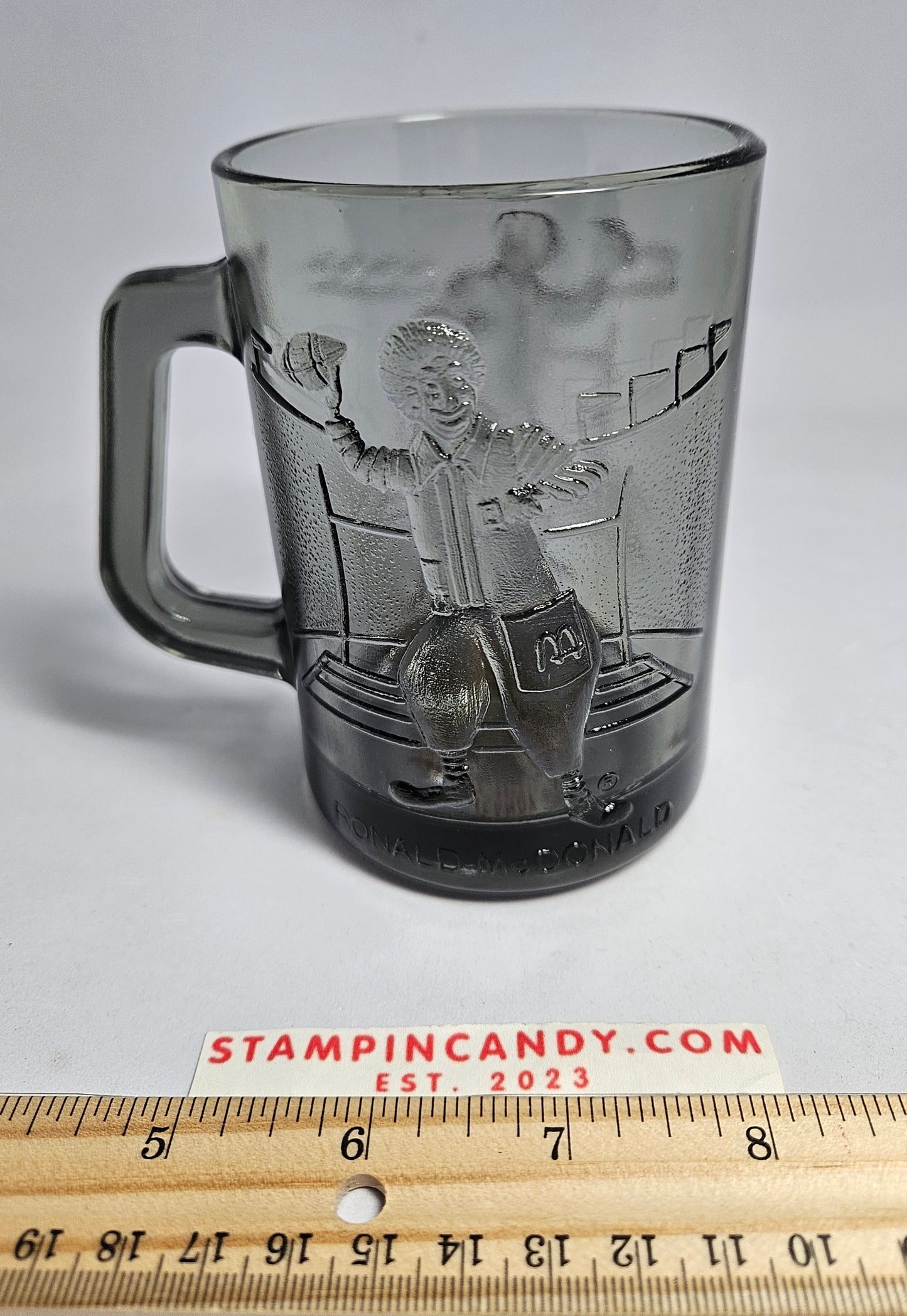Vintage Smokey Grey 1970s McDonald's Ronald McDonald Mug