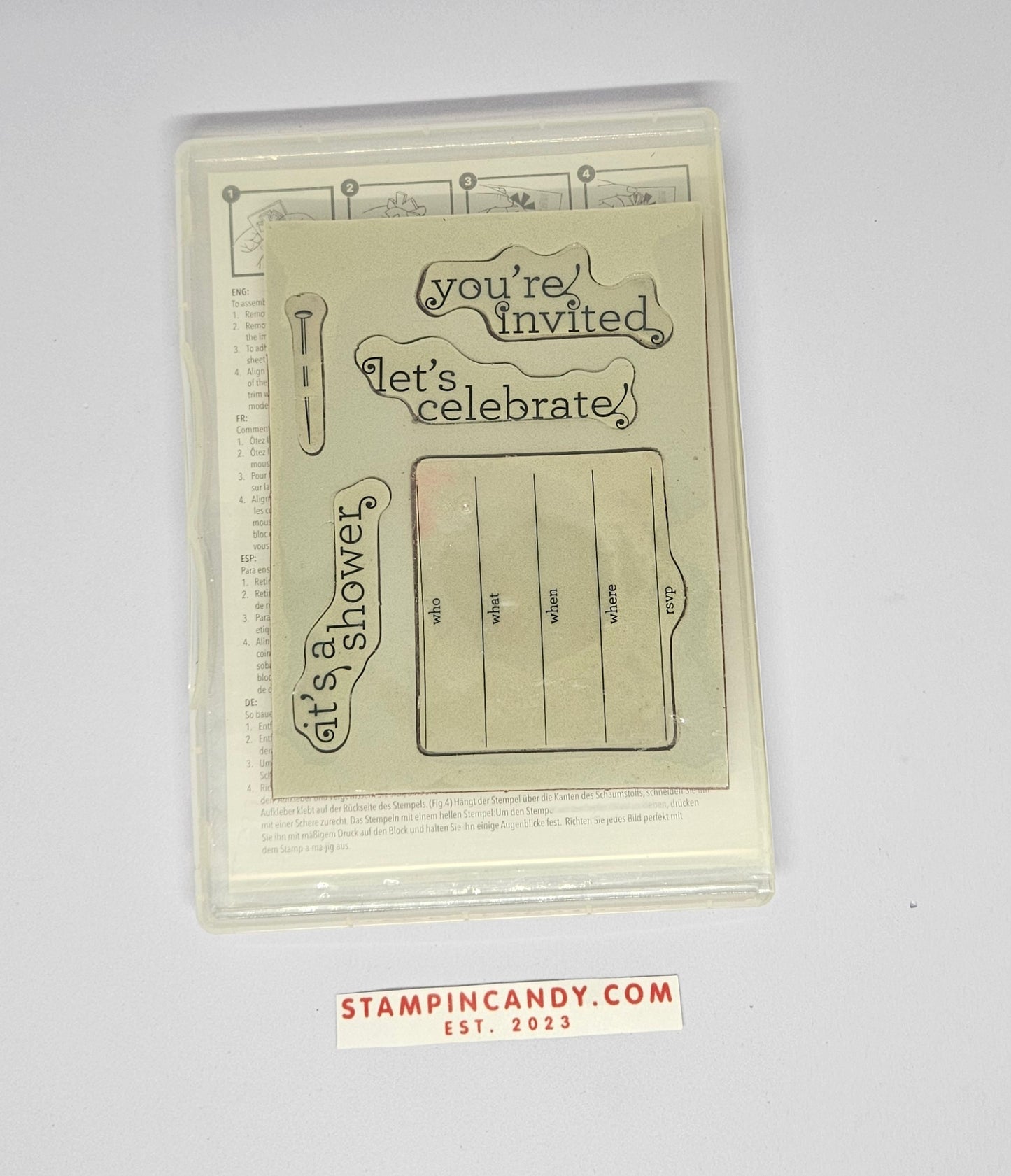 Stampin' UP! "Inviting" Stamp Set