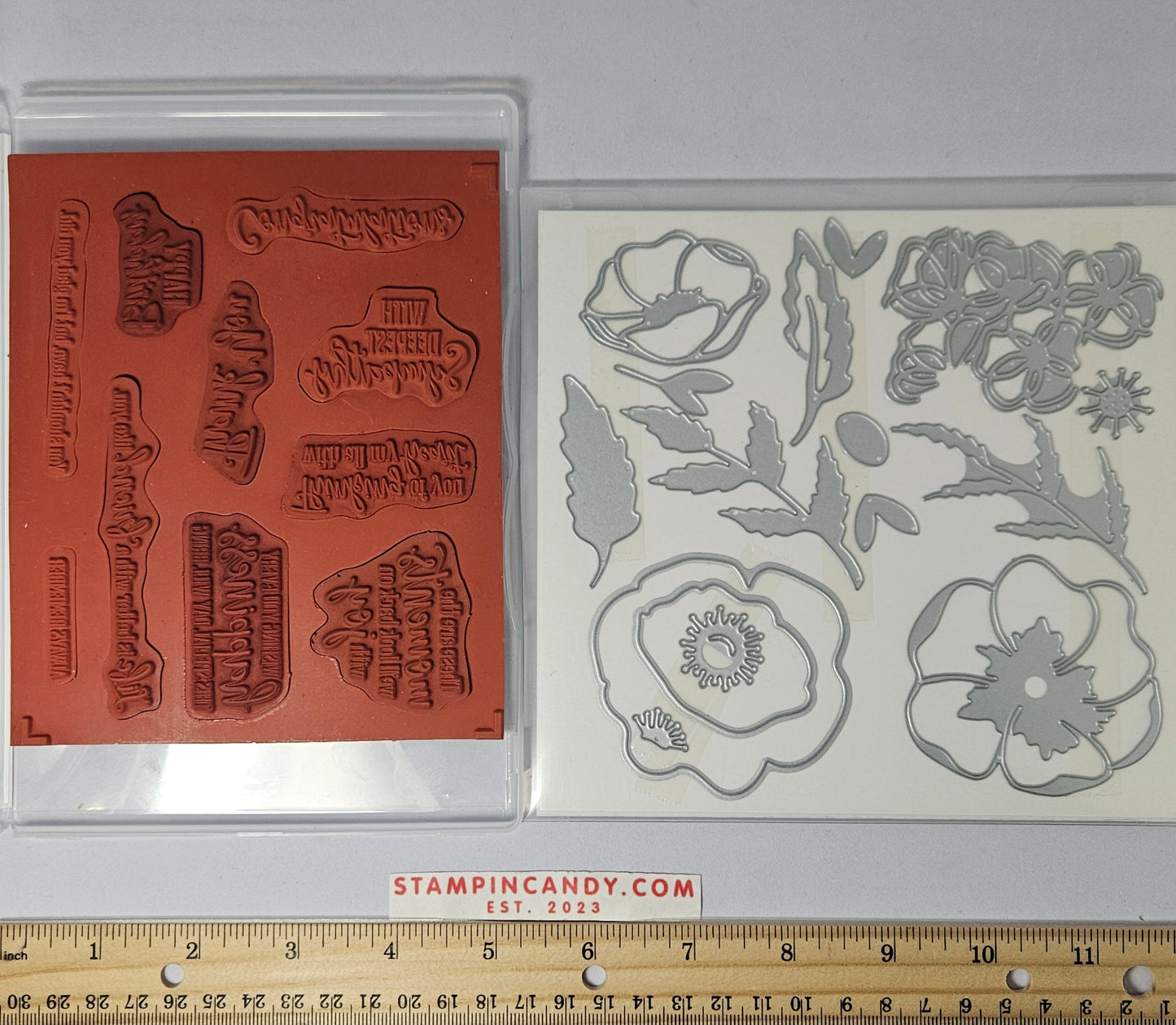 Stampin Up - Peaceful Moments w/ Poppy Moments Dies