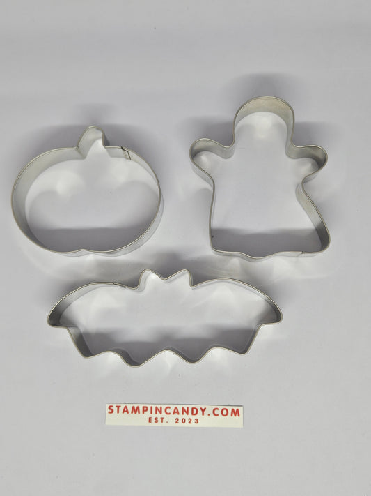 Pampered Chef - Halloween Cookie Cutter Set of 3 *Sprinkles not included*