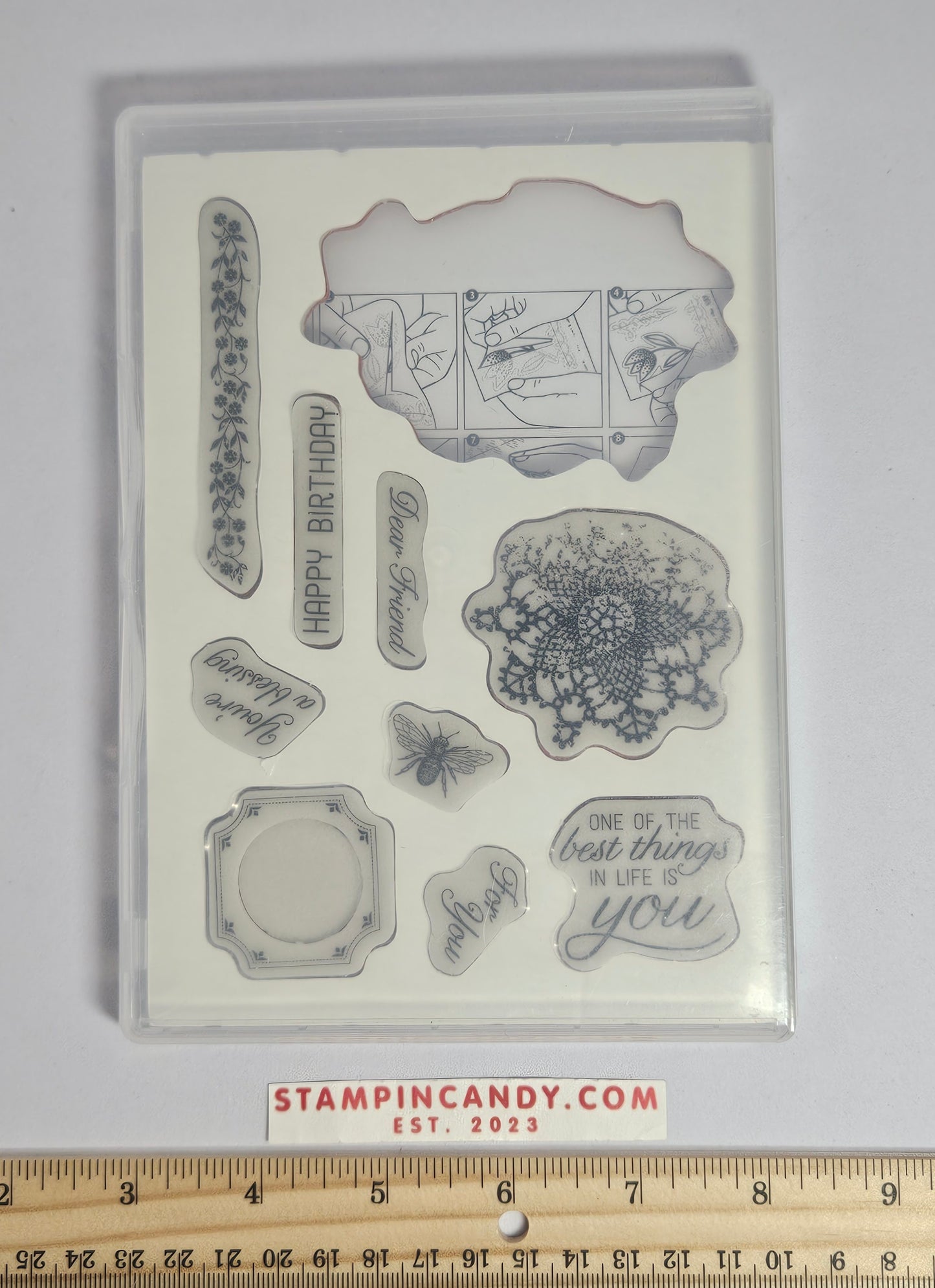 Stampin Up - Very Vintage *Missing 1 Stamp*