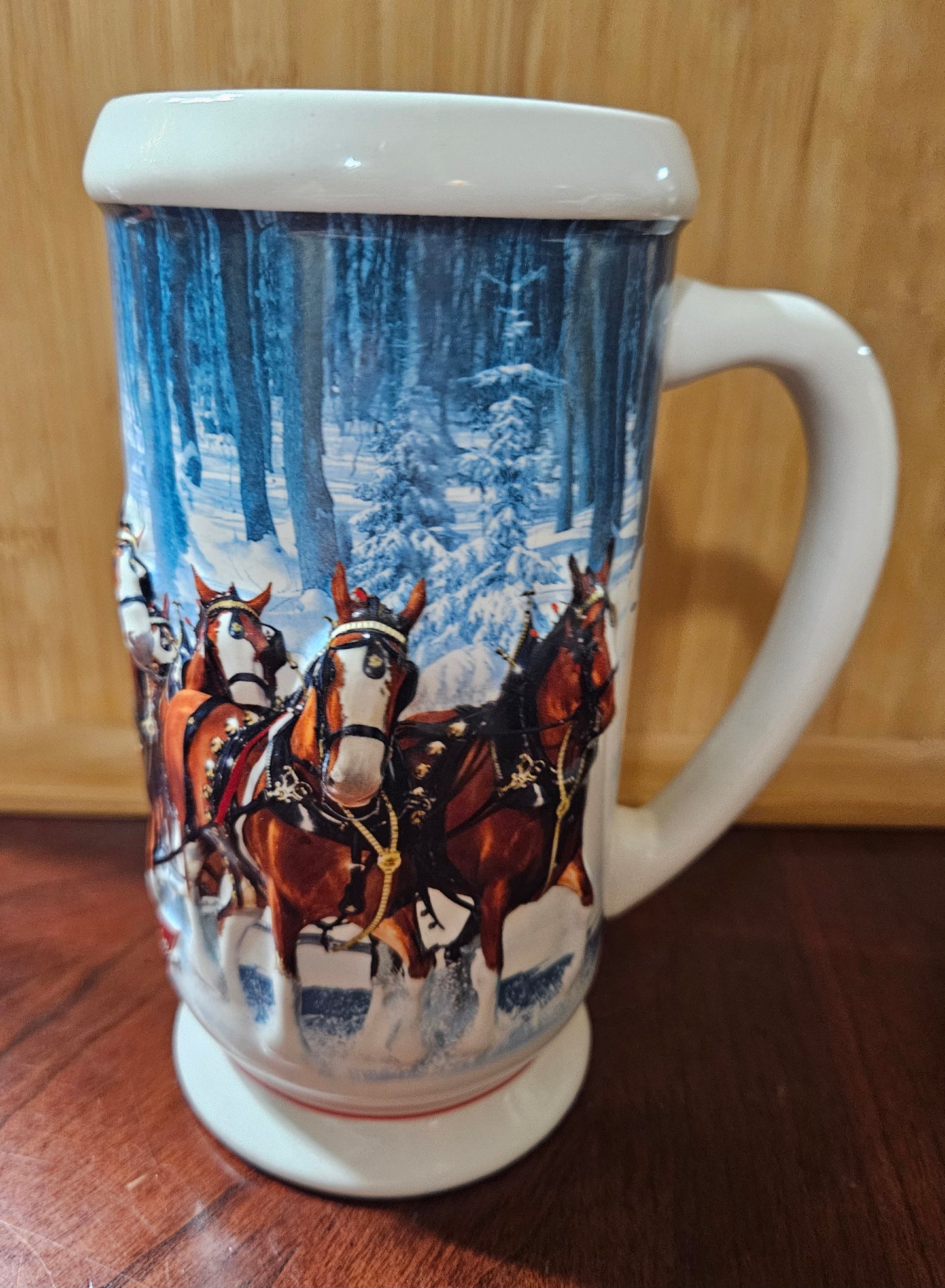 Budweiser 2007 Christmas Stein