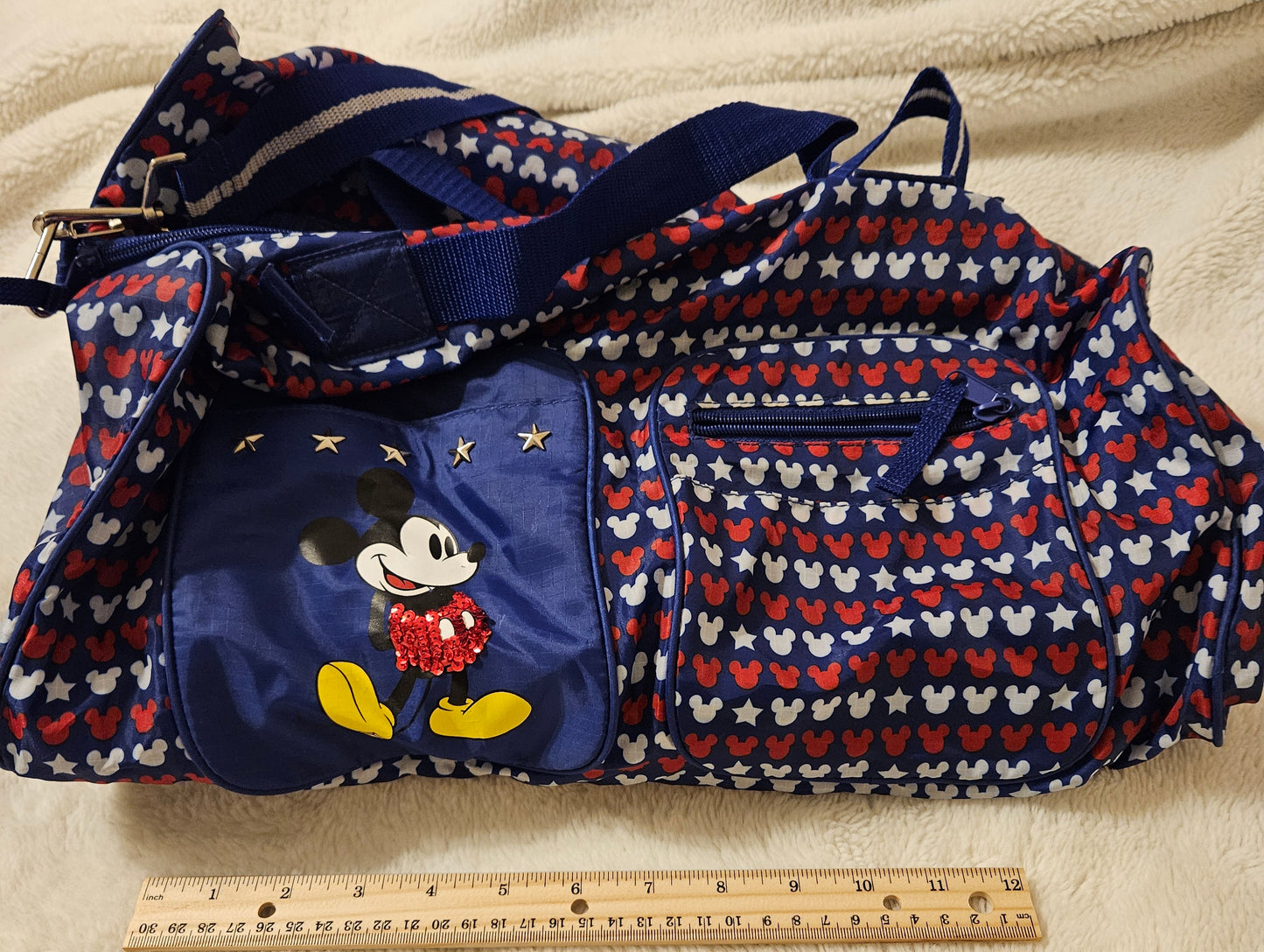 Disney - Mickey Mouse - Red White & Blue Duffle Bag