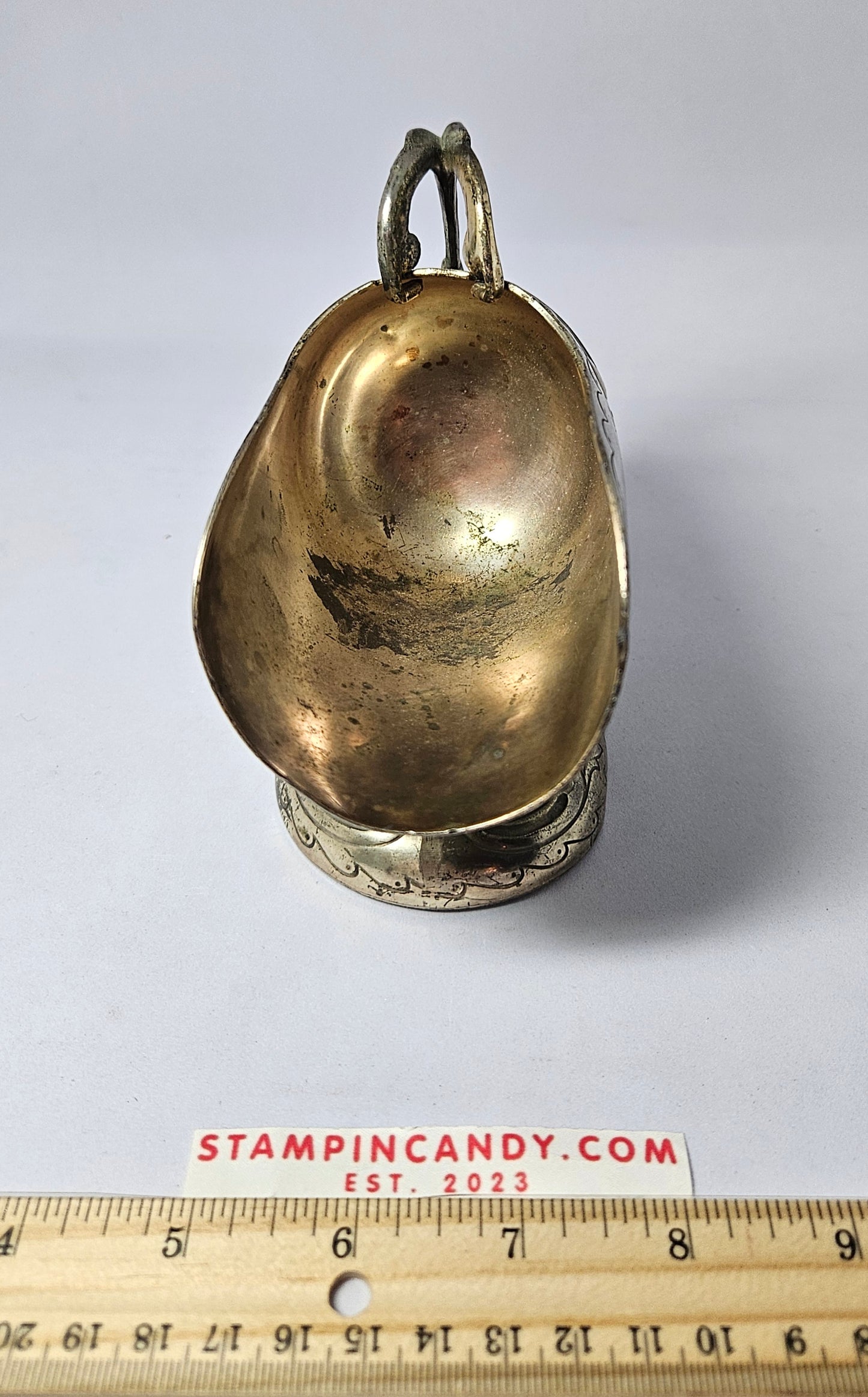 Silver-Plated Sugar Scuttle